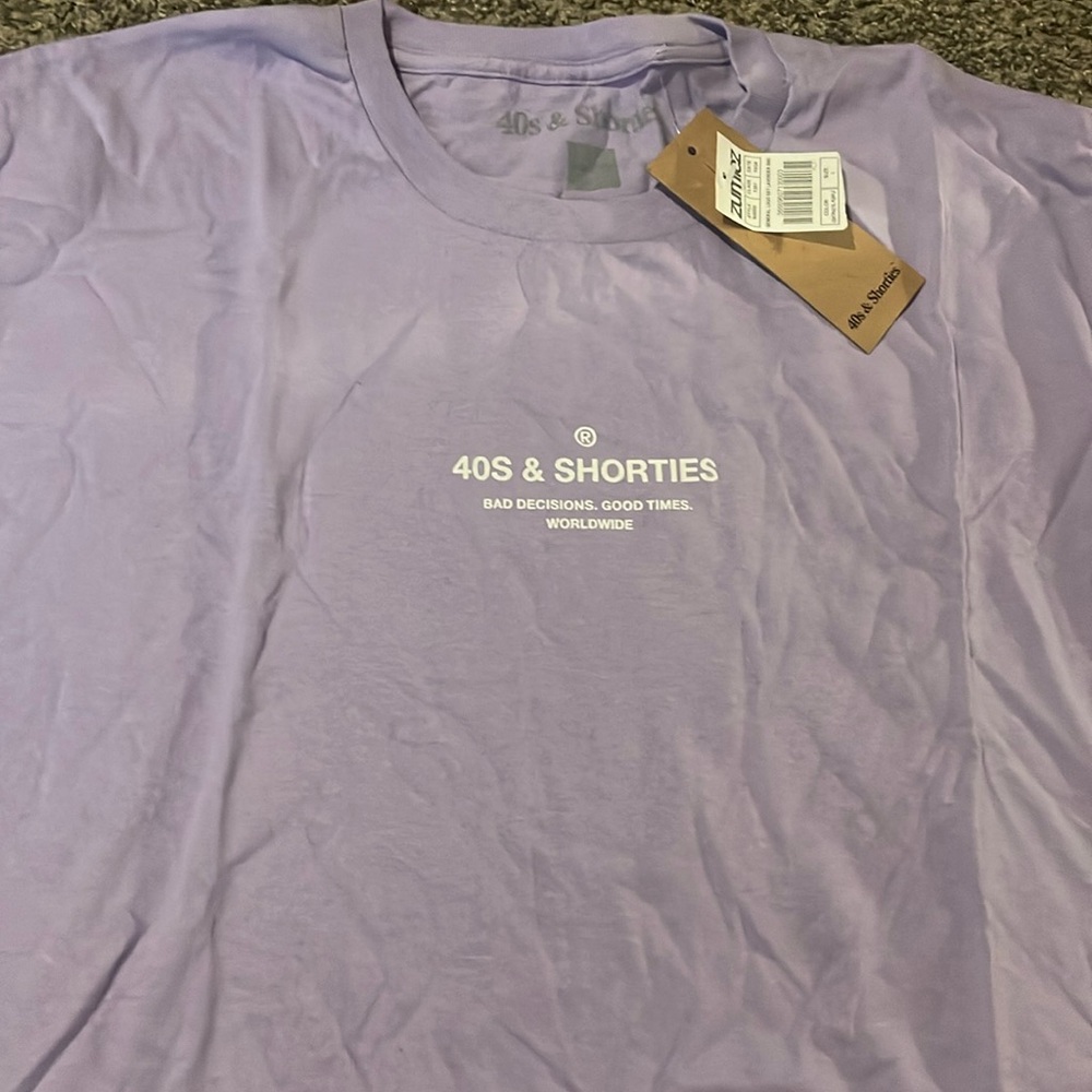 40s & Shorties purple T-shirt